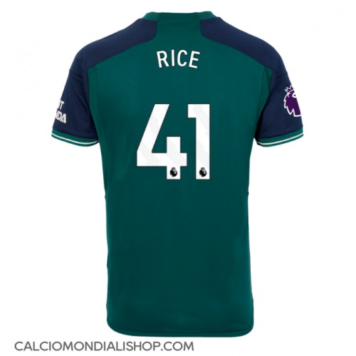 Maglie da calcio Arsenal Declan Rice #41 Terza Maglia 2023-24 Manica Corta